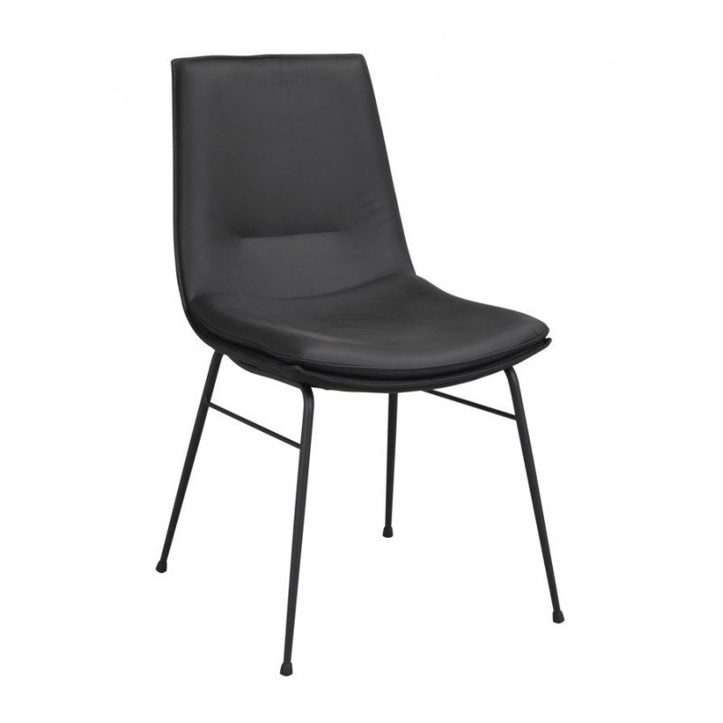 RO Lowell Fixed Chair Black/Black